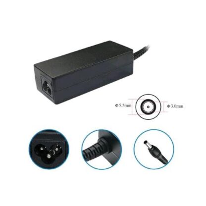 ALIMENTATORE OEM COMPATIBILE CON NOTEBOOK SAMSUNG 60W 19V/3.16A INT 3MM EXT 5.5MM BLACK