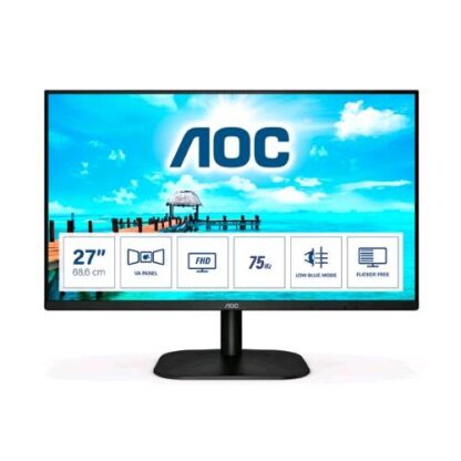 AOC 27B2DM 27" LED VA FULL HD 16:9 75Hz 4MS LOW BLUE MODE VGA DVI HDMI BLACK