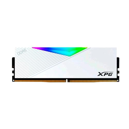 ADATA LANCER GAMING RGB MEMORIA RAM 1x32GB 6.000 MHx TECNOLOGIA DDR5 TIPOLOGIA DIMM CL30 BIANCO