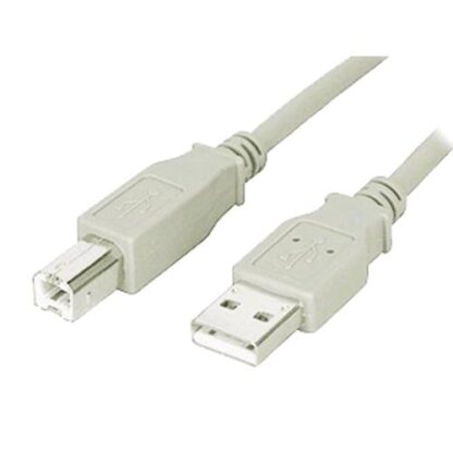 ADJ 320-00076 CAVO DA USB-A 2.0 A USB-B M/M 1.8 MT BEIGE