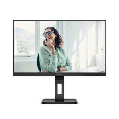 AOC 24P3CV 23.8" LED IPS FULL HD 16:9 75Hz 4MS CONTRASTO 1.000:1 LOW BLUE LIGHT HUB USB HDMI DISPLAYPORT USB-C DOCKING 65W ALTOPARLANTI INCORPORATI NERO