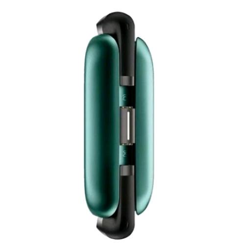 ADJ NOVEL AURICOLARI BLUETOOTH 5.2 IPX4 APTX ADAPTIVE 4 MICROFONI CHIAMATE VOCALI CHIARE E NATURALI CUSTODIA IN METALLO GREEN