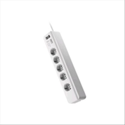 APC PM5-IT CIABATTA CON PROTEZIONE SOVRATENSIONI 5 CONNETTORI ALIMENTAZIONE CEI 23-16 CAVO 1.83MT COLORE BIANCO